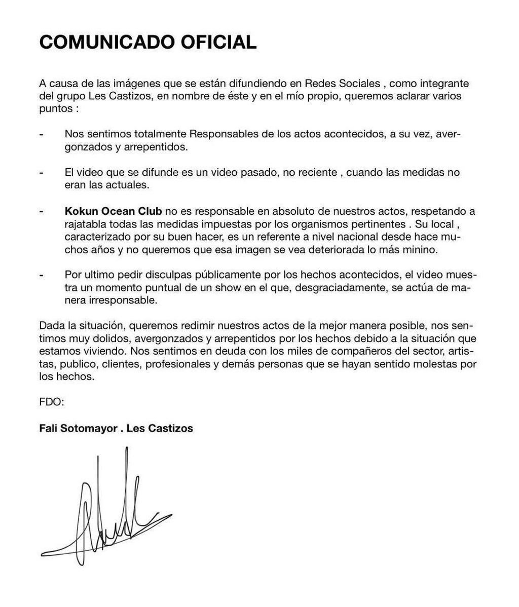 comunicado