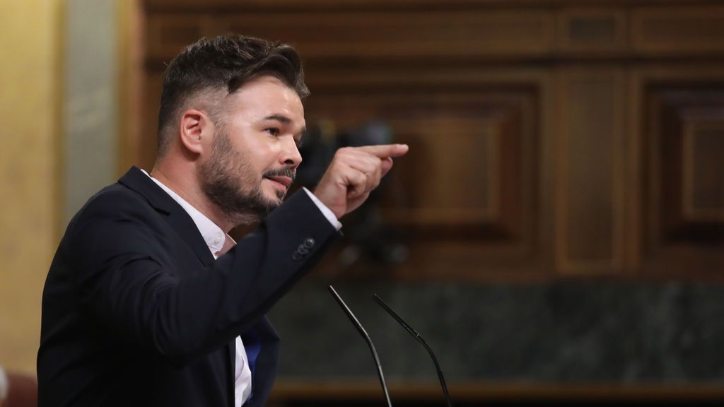 Rufián pide al Gobierno "contrapropuesta política" y gesto con los presos, tras la "salvajada" de la Fiscalía Rufián pide al Gobierno "contrapropuesta política" y gesto con los presos, tras la "salvajada" de la Fiscalía