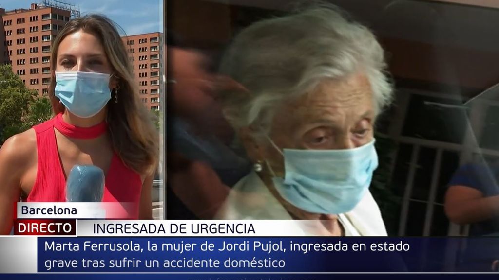 Marta Ferrusola "continúa grave" en el hospital tras sufrir un accidente doméstico