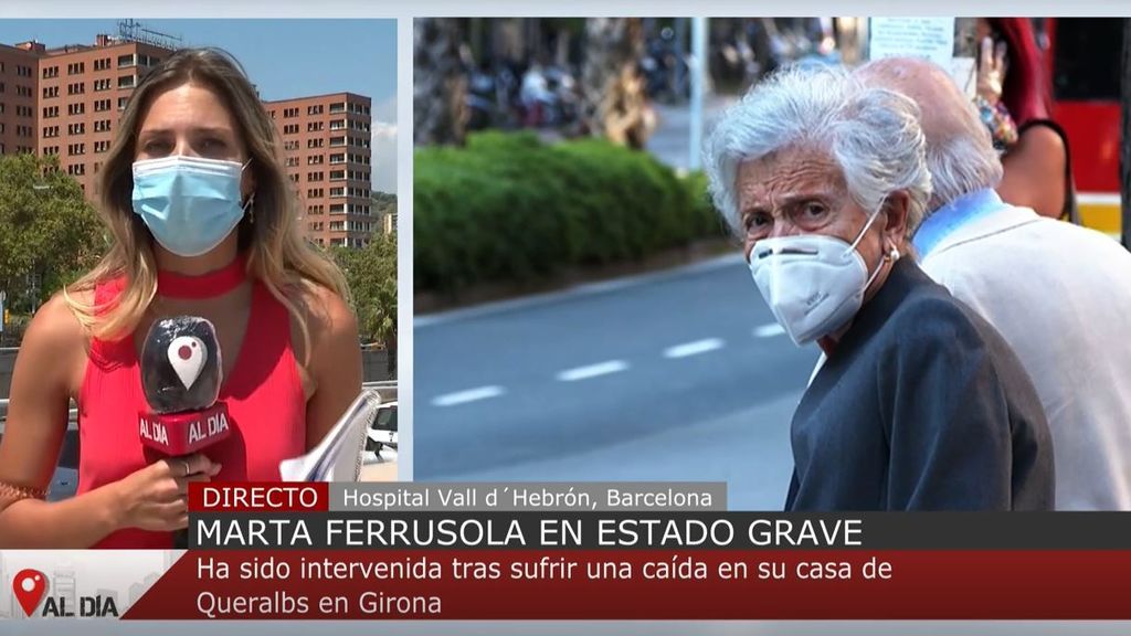 Marta Ferrusola "continúa grave" tras pasar primera noche en el hospital