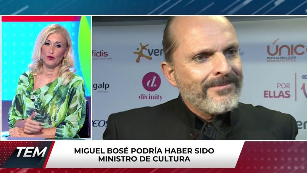Cristina Cifuentes habla de Miguel Bosé
