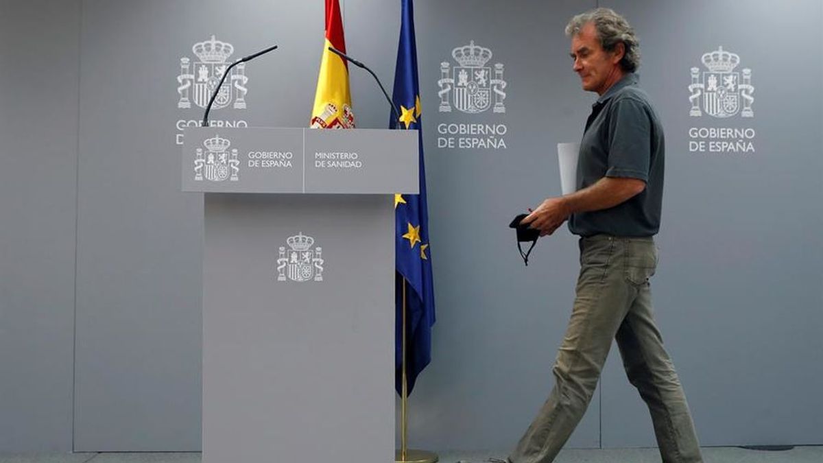 Fernando Simón: “El sistema asistencial no está bajo presión” Fernando Simón: “El sistema asistencial no está bajo presión”