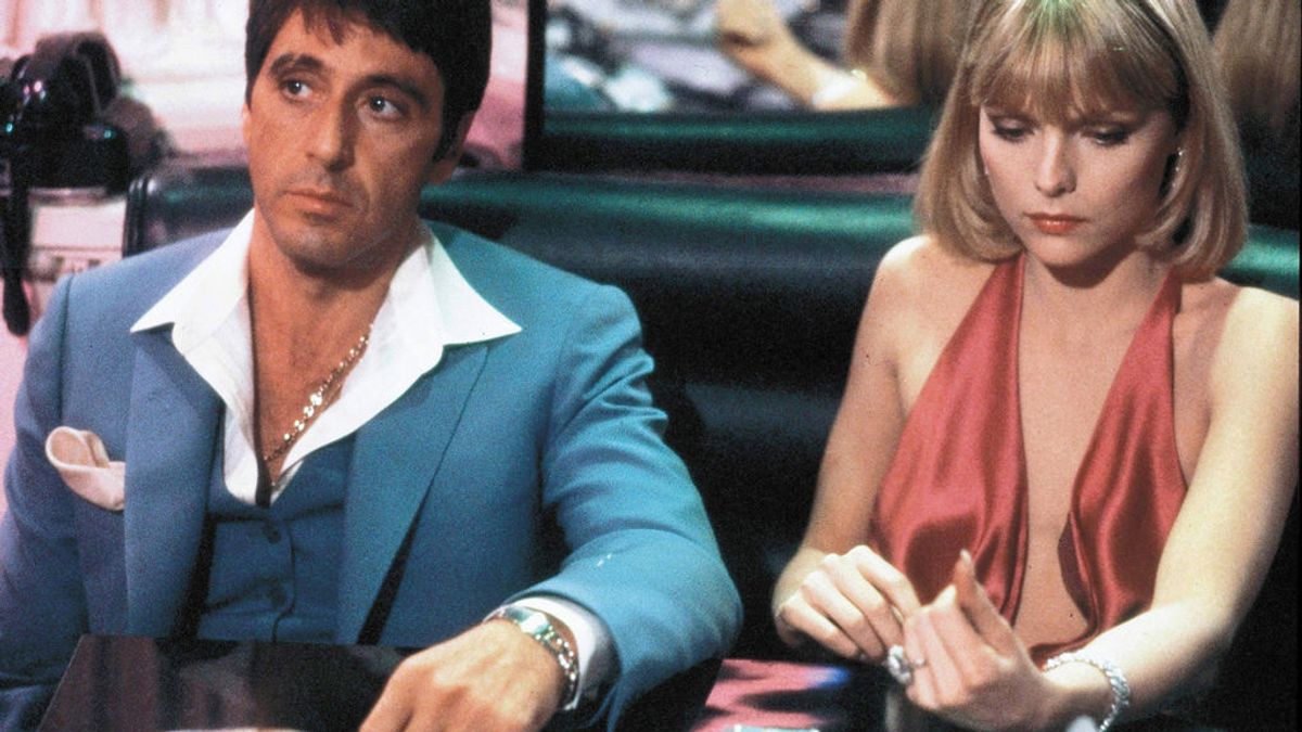 Al Pacino y Michelle Pfeiffer en 'El precio del poder'