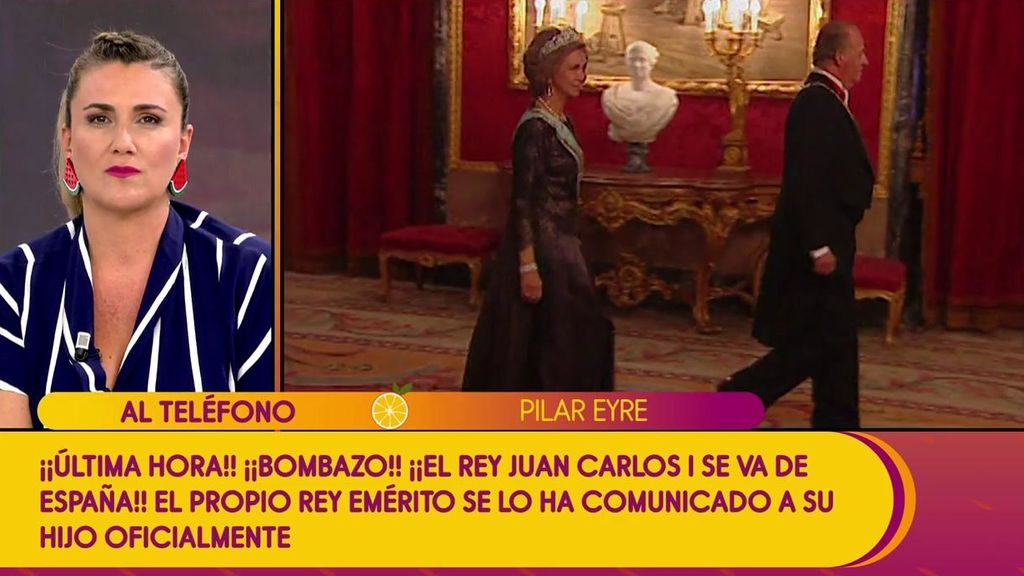 Pilar Eyre, tras el anuncio del traslado del Rey emérito: “Me sorprende que no se explique cuál va a ser la situación de su mujer, la Reina Sofía”