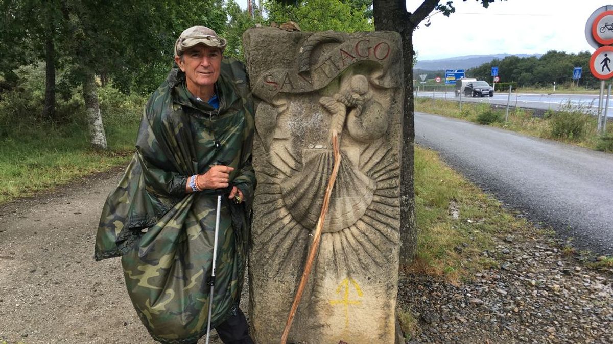 José Antonio, peregrino de 73 años del Camino: “Ahora hay muchos más paseantes que peregrinos”