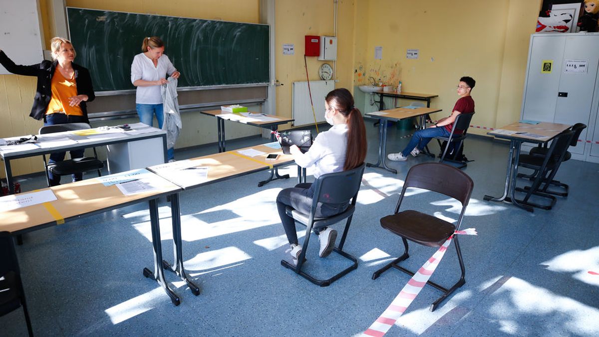 Empieza la vuelta al cole en Alemania con casos al alza de COVID-19 y la promesa de una “vuelta a la normalidad” Empieza la vuelta al cole en Alemania con casos al alza de COVID-19 y la promesa de una “vuelta a la normalidad”
