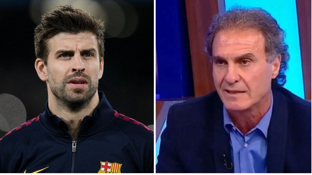 Ruggeri atiza a Piqué: "Es un jugador normalito, de medio pelo, si jugara en el Valencia ni le conocerían"