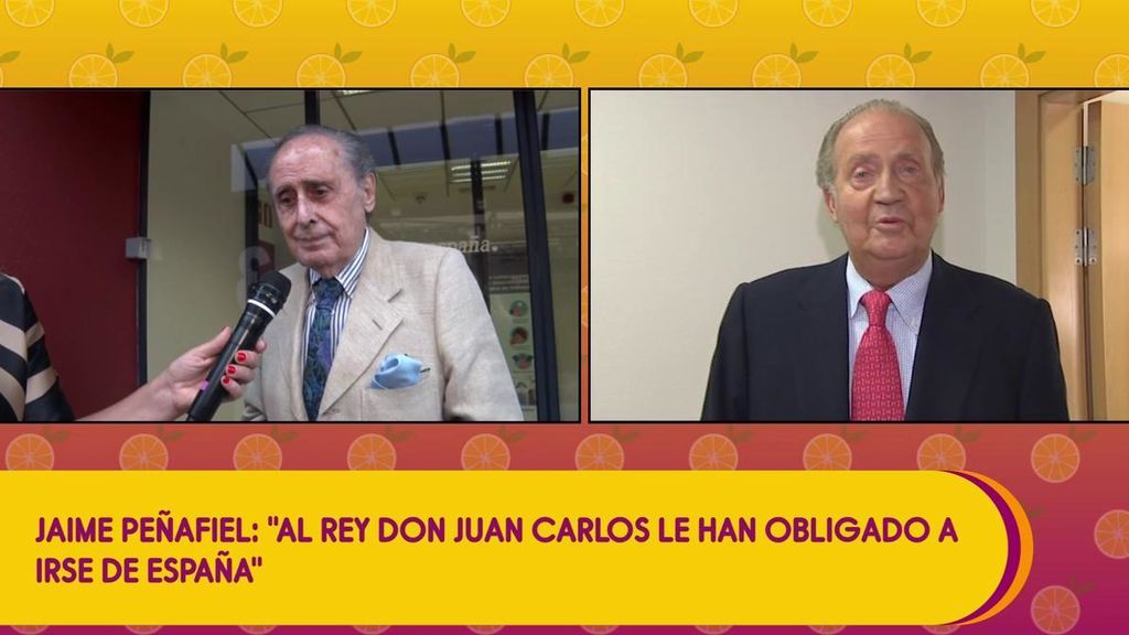 Jaime Peñafiel, sobre el Rey emérito: “Le han echado, Felipe ha tomado la decisión porque le ha obligado Sánchez”
