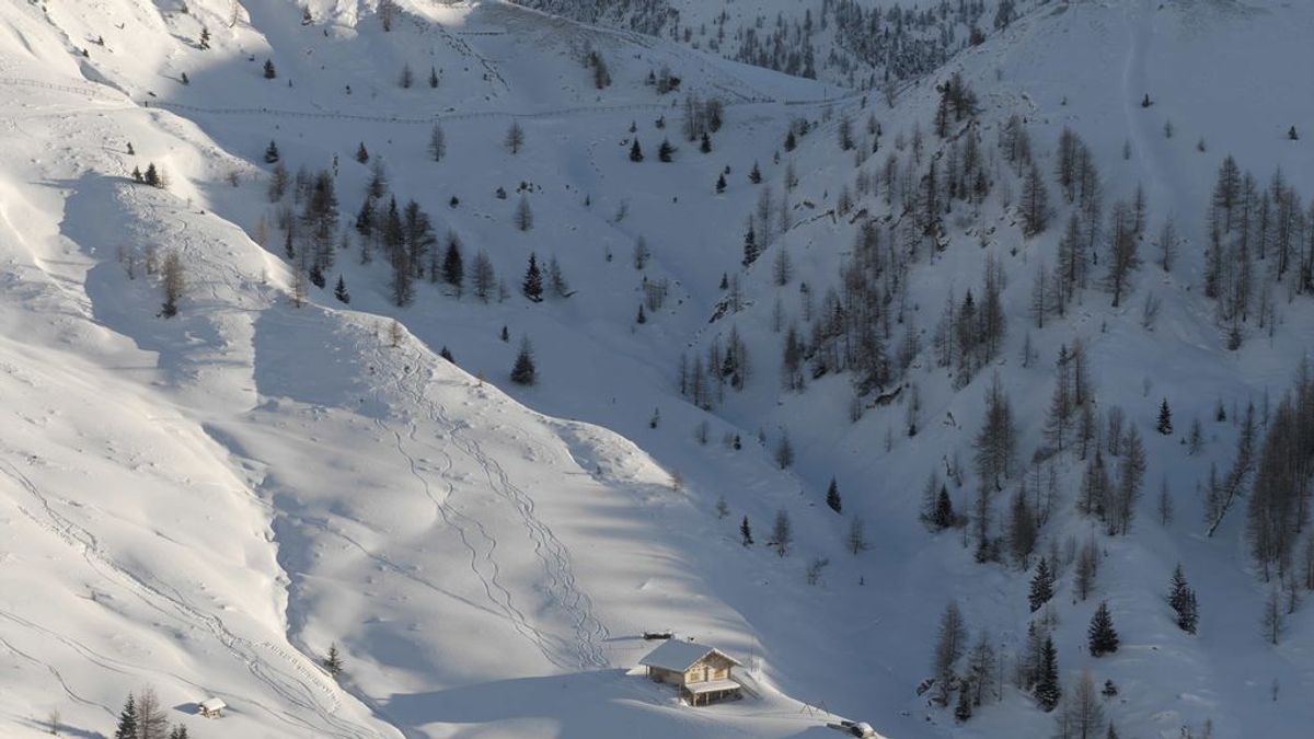 Nieve en Italia en agosto: un frío anómalo tiñe de blanco los Alpes