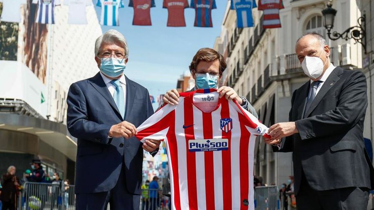Martínez-Almeida vuelve a demostrar su sentimiento rojiblanco: "Si ganamos la Champions sería la alegría de mi vida" Martínez-Almeida vuelve a demostrar su sentimiento rojiblanco: "Si ganamos la Champions sería la alegría de mi vida"