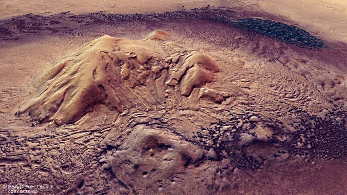 El flujo de ríos no explica los valles de Marte: se demuestra que los crearon glaciares