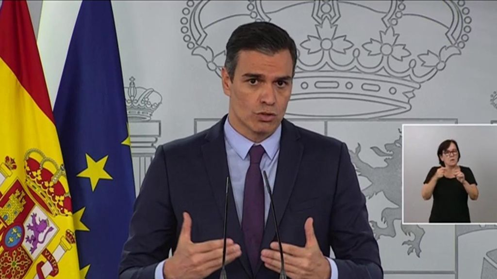 Pedro Sánchez, tras la marcha de Juan Carlos I: “La línea marcada por la Casa Real es la adecuada”