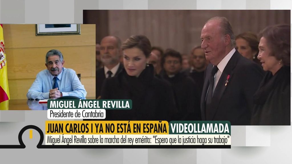 Miguel Ángel Revilla cree que es un “error” el traslado de Juan Carlos I fuera de España: “Si hay alguna causa pendiente, debe estar en España”