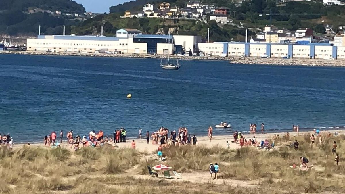 Fallece una mujer tras sufrir una indisposición en una playa de Viveiro, en Lugo