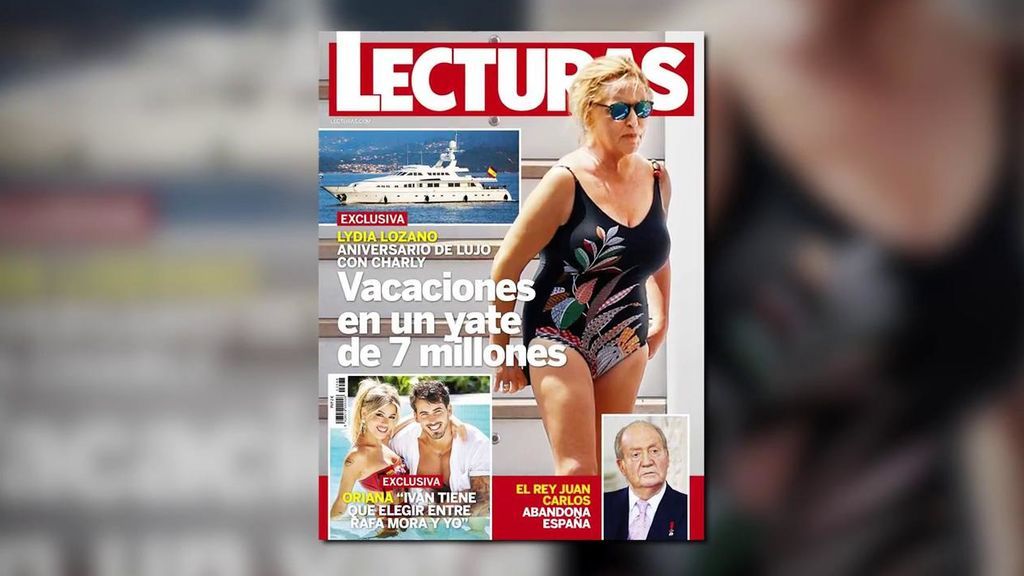 Las lujosas vacaciones de Lydia Lozano con su marido: a borde de un yate de 7 millones de euros