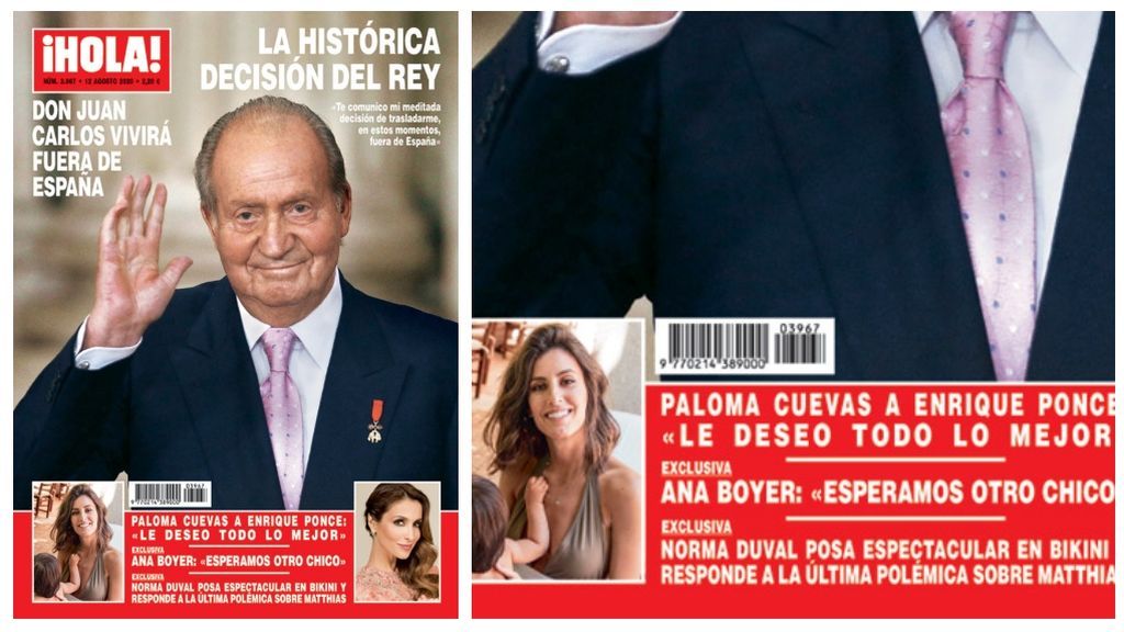 Ana Boyer en la portada de la revista ¡Hola!
