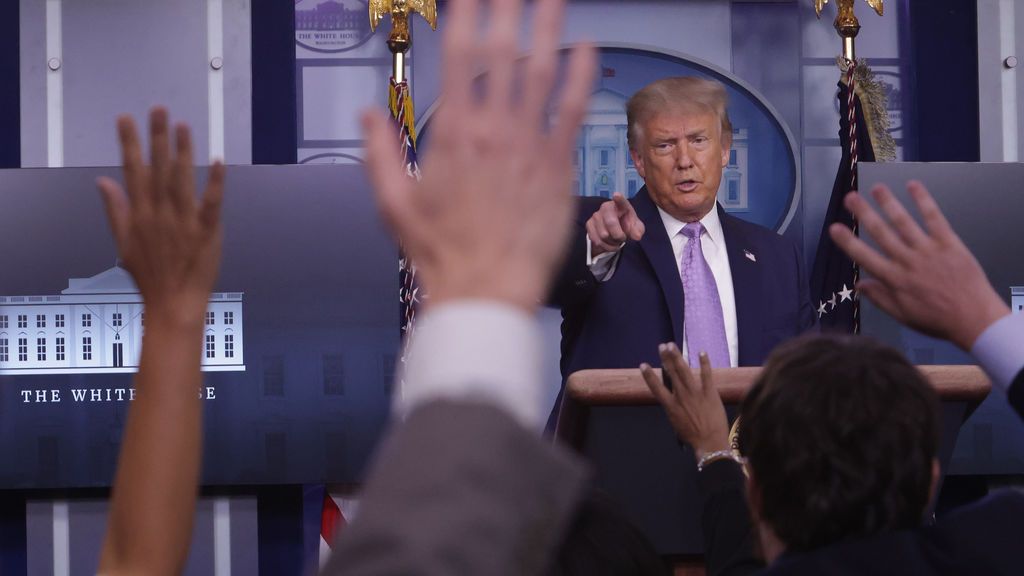 Facebook y Twitter sancionan a Trump por difundir "desinformación" sobre la inmunidad de los niños Facebook y Twitter sancionan a Trump por difundir "desinformación" sobre la inmunidad de los niños