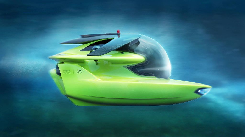 Aston Martin Neptuno, el submarino de uso personal