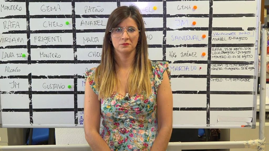 La pizarra de colaboradores de 'Sálvame'