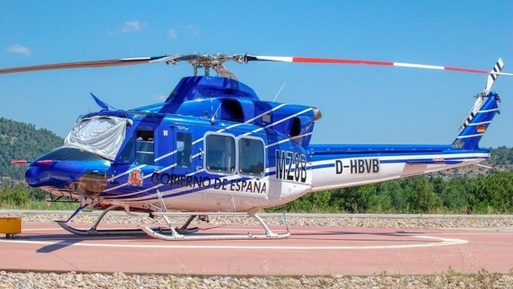 Localizan en buen estado el helicóptero de la BRIF que había sido robado en Cuenca Localizan en buen estado el helicóptero de la BRIF que había sido robado en Cuenca