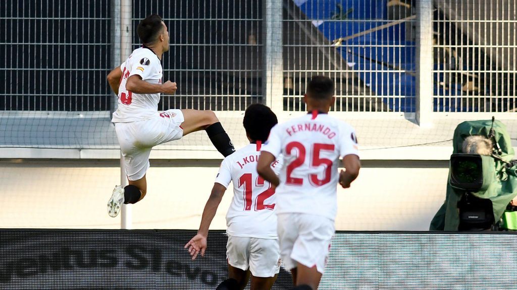 El Sevilla se hace fuerte en la Europa League: victoria ante la Roma y a la siguiente fase