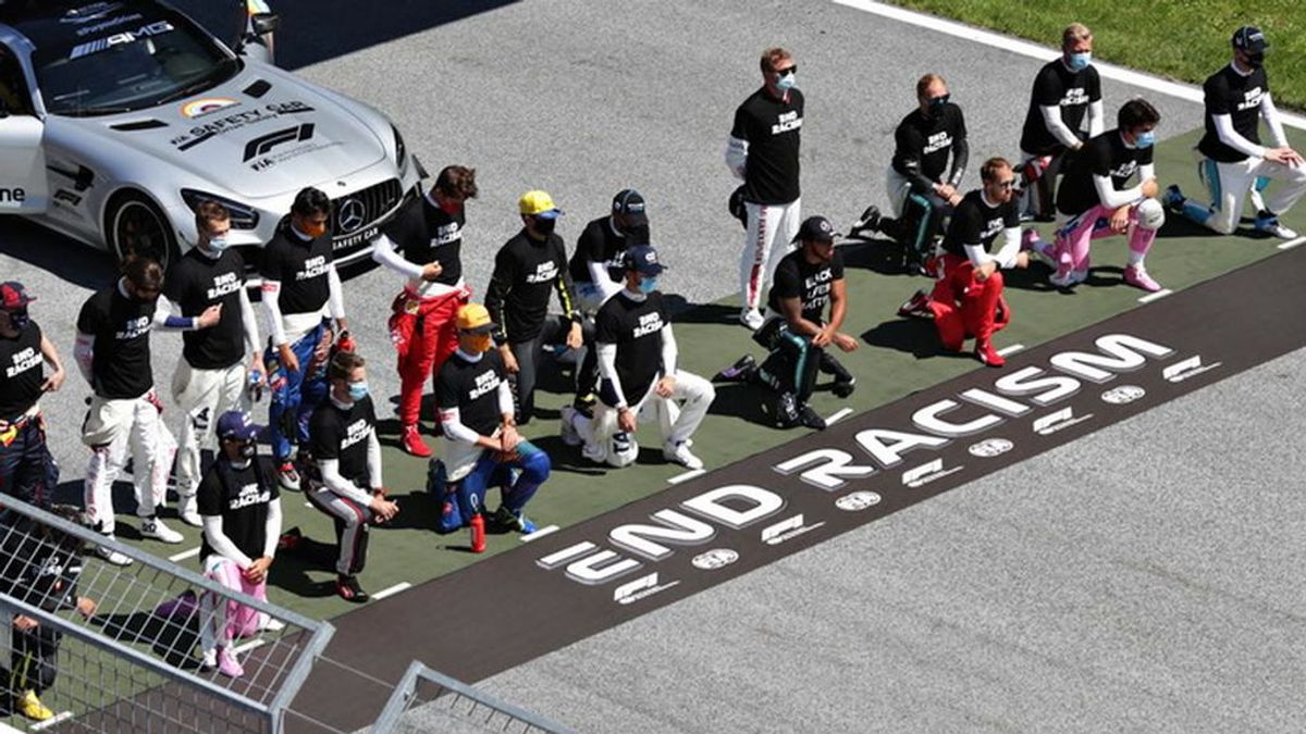 Carlos Sainz y Leclerc se cansan de las críticas por no arrodillarse al igual que Hamilton: "Ya basta"