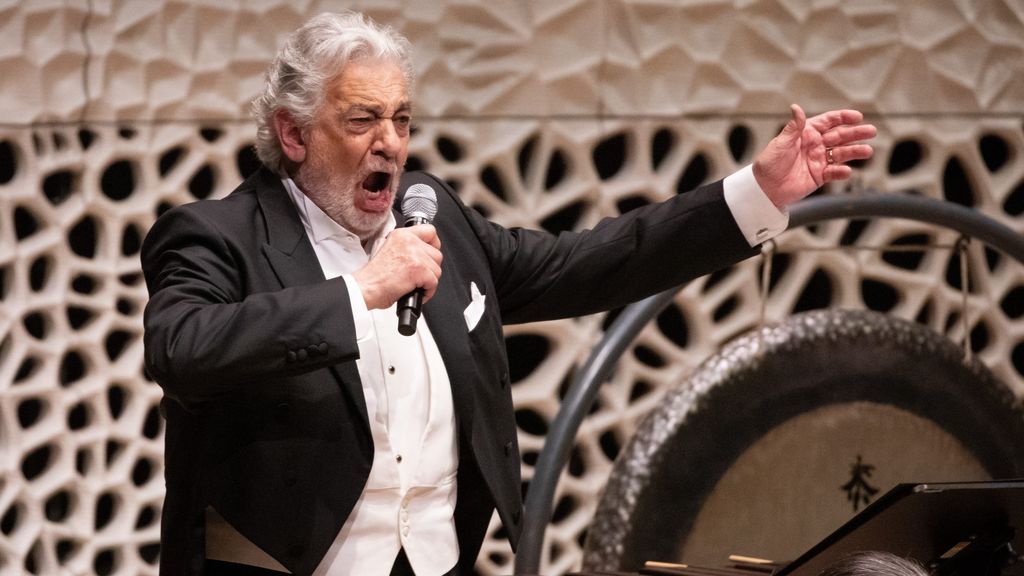 Plácido Domingo en una de sus actuaciones