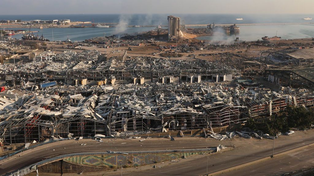 Explosión en el puerto de Beirut