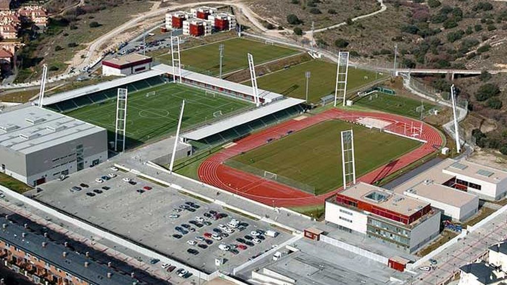 vista aérea de la sede de la federación española de fútbol