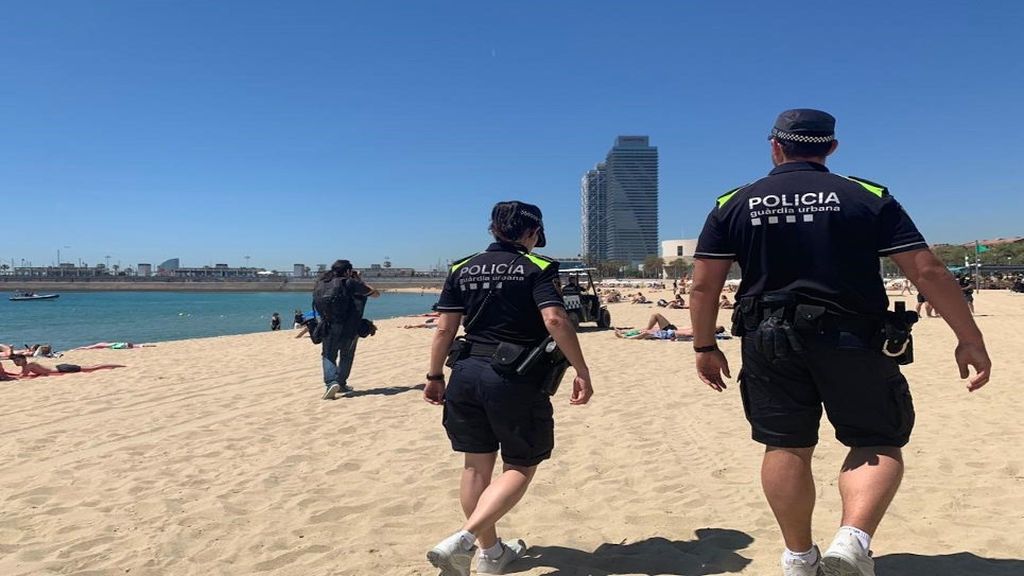 Contagiados varios agentes del grupo de playas de la Guardia Urbana de Barcelona Contagiados varios agentes del grupo de playas de la Guardia Urbana de Barcelona