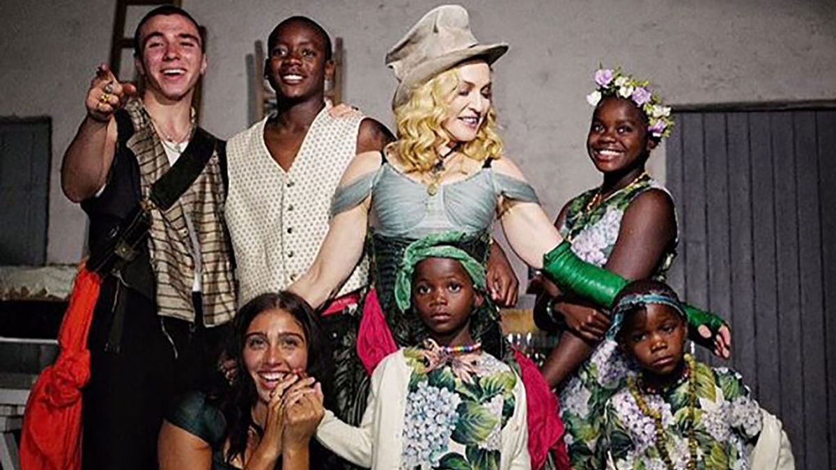 Así son los seis hijos de Madonna.