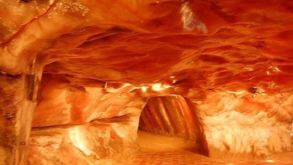 mina de sal rosa en Khewra