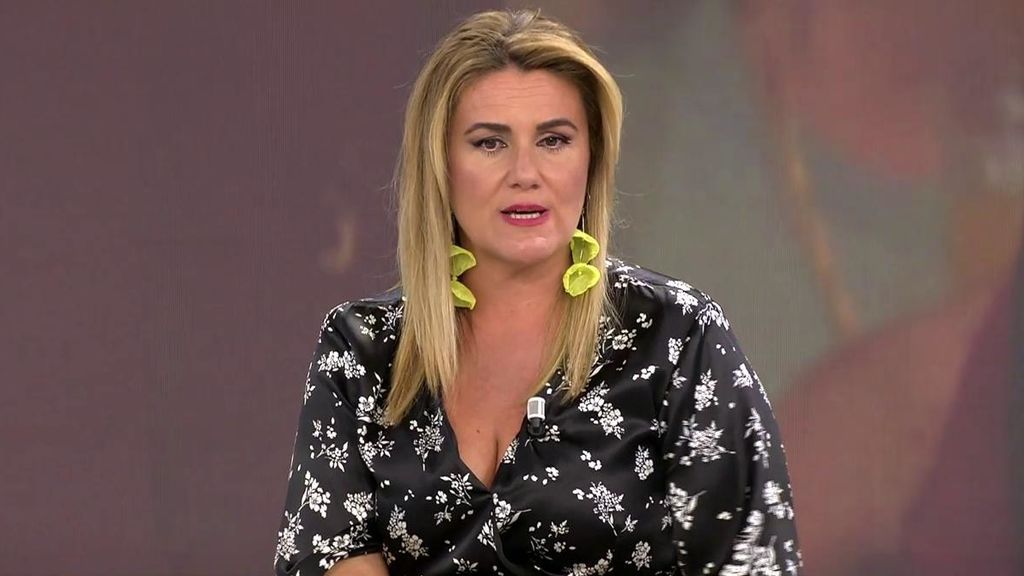 Carlota Corredera, en el plató de 'Sálvame'