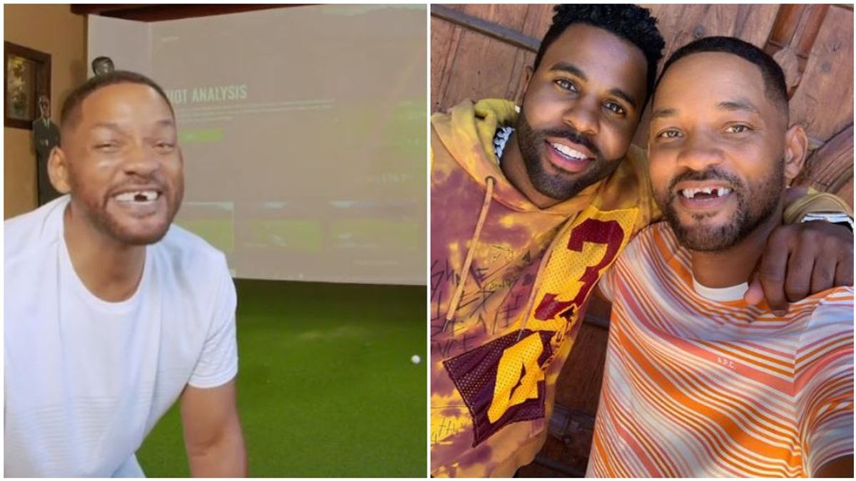 Will Smith ‘se queda sin dientes’ jugando al golf con Jason Derulo: “Conozco un buen dentista” Will Smith ‘se queda sin dientes’ jugando al golf con Jason Derulo: “Conozco un buen dentista”