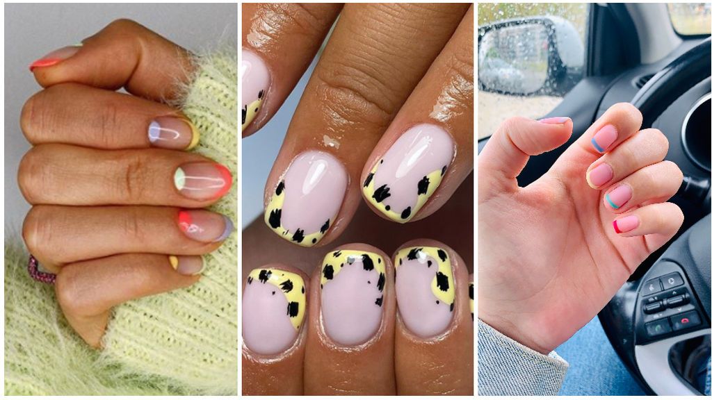 6 formas de versiones la clásica manicura francesa.