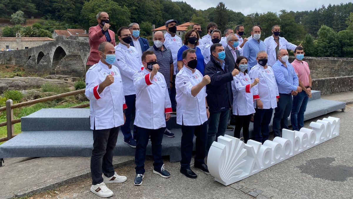 Berasategui, Arzak, Jordi Cruz y otras Estrellas Michelin se unen para promocionar el Camino de Santiago Berasategui, Arzak, Jordi Cruz y otras Estrellas Michelin se unen para promocionar el Camino de Santiago