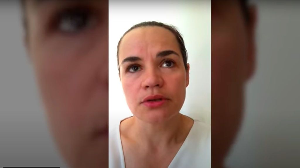 La líder de la oposición bielorrusa se refugia en Lituania por el bien de sus hijos La líder de la oposición bielorrusa se refugia en Lituania por el bien de sus hijos