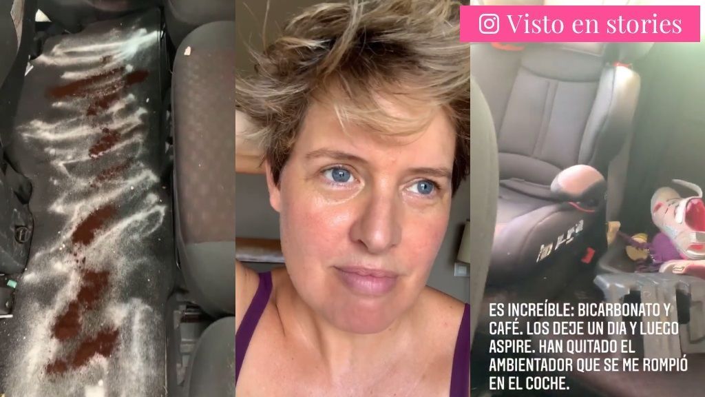 Tania Llasera soluciona el problema de los olores de su coche