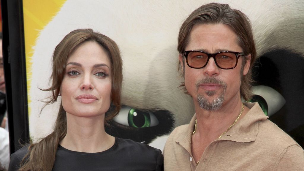 Angelina y Brad durante su relación