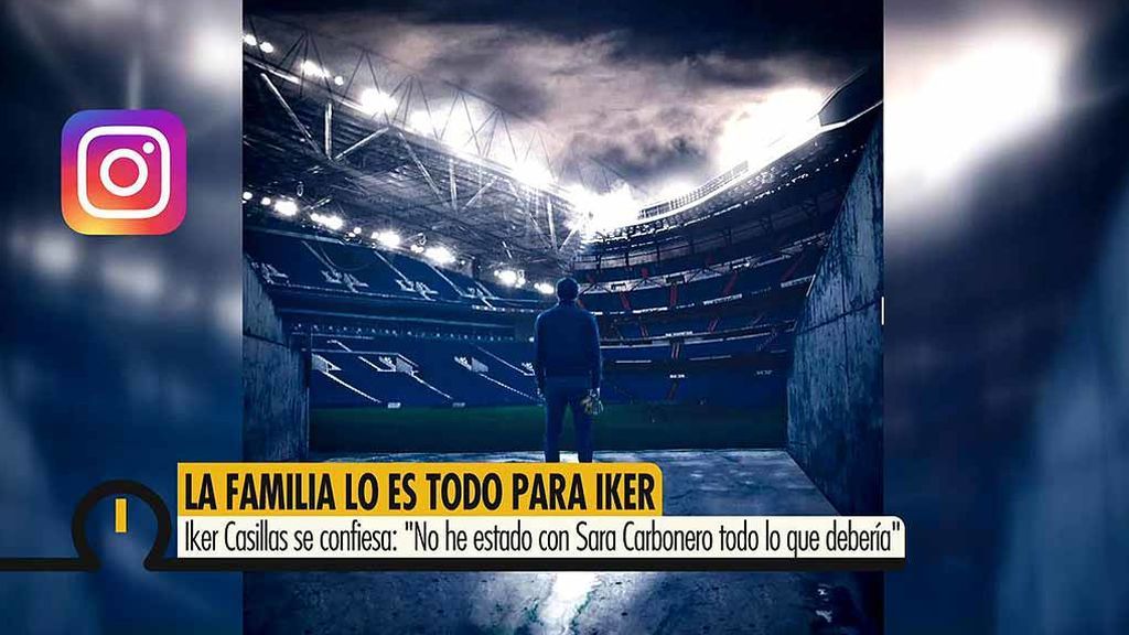 Iker Casillas se confiesa en 'Semana': "No he estado con Sara todo lo que debería"