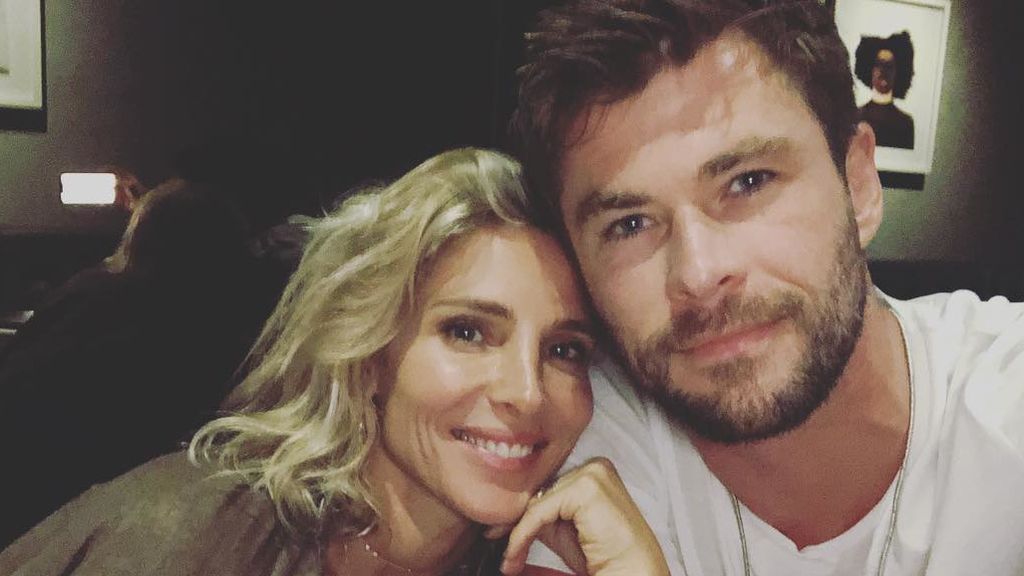 Elsa Pataky saca a la luz una irreconocible foto de Chris Hemsworth: "Al menos eres el mejor marido"