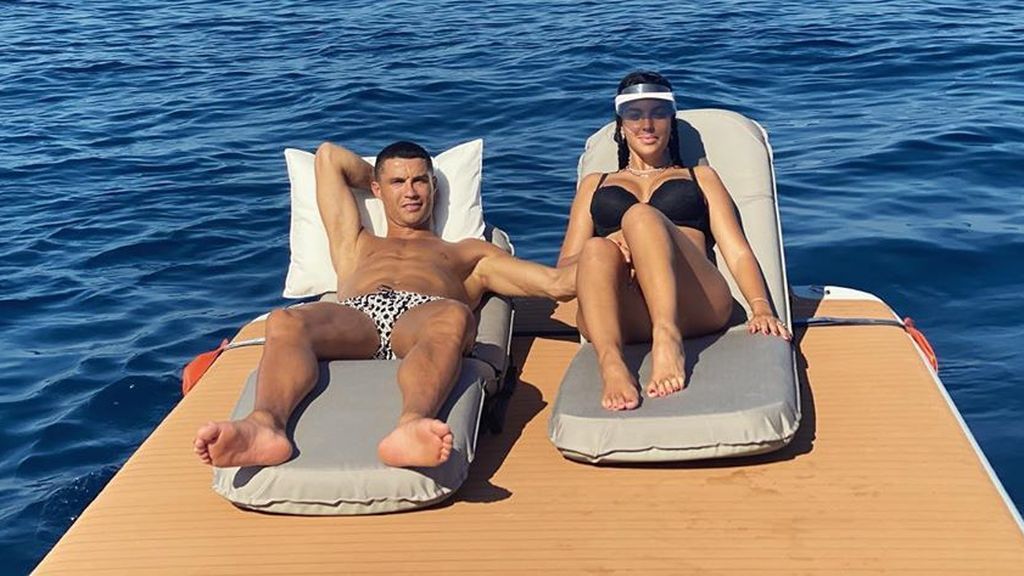 Georgina Rodríguez y Cristiano Ronaldo: vacaciones familiares en alta mar a bordo de un lujoso yate