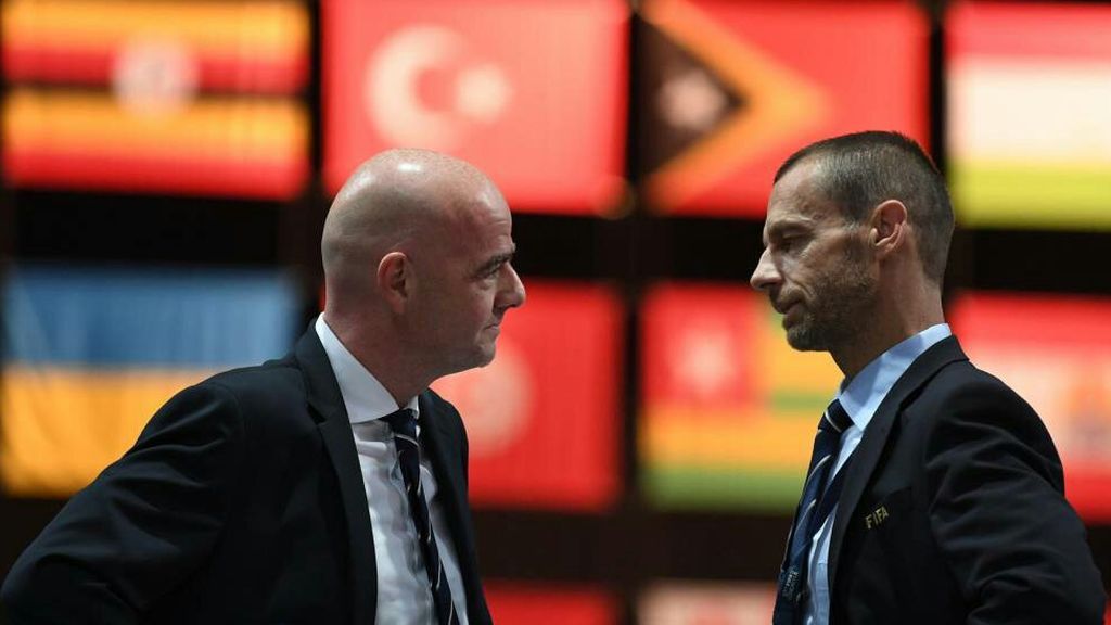 presidentes fifa y uefa