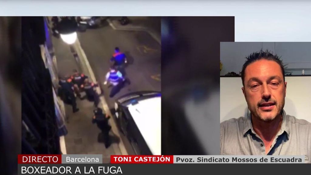 Los Mossos protestan por la terrible agresión de un boxeador italiano y exigen la pistola Taser Los Mossos protestan por la terrible agresión de un boxeador italiano y exigen la pistola Taser