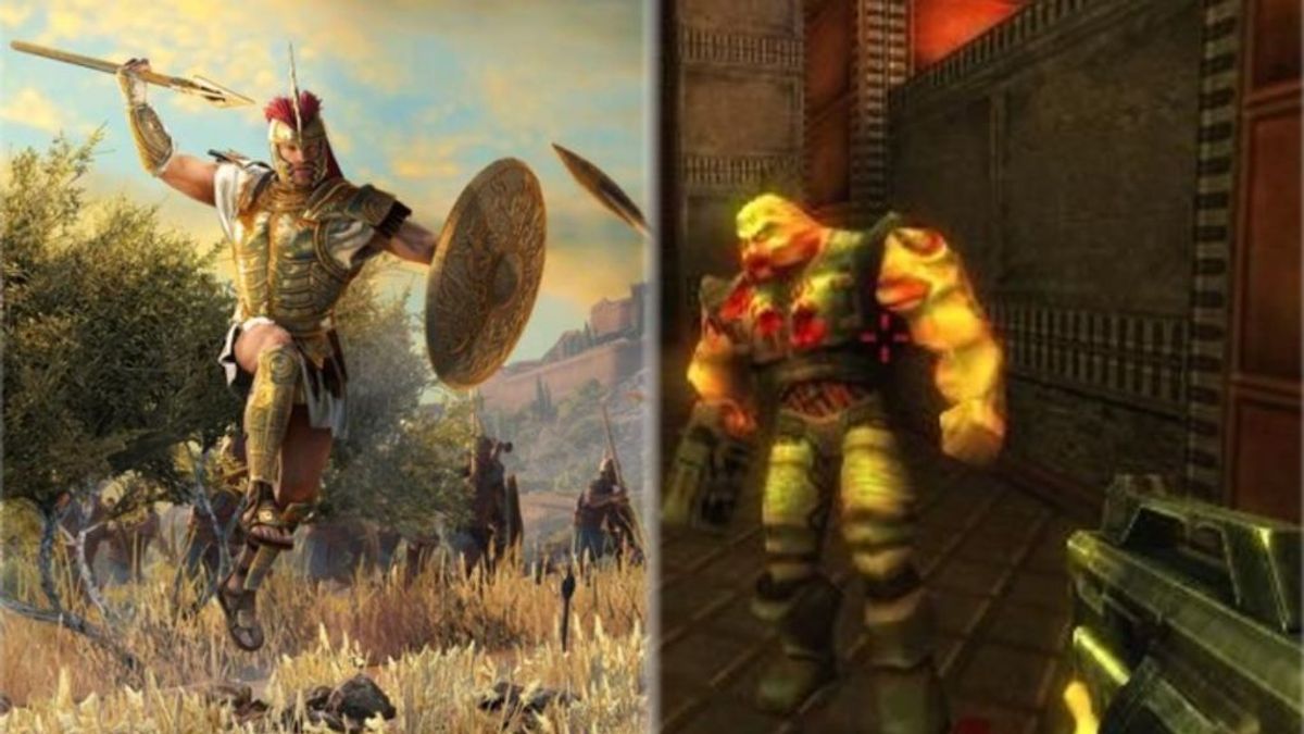 Total War Saga Troy y Quake II