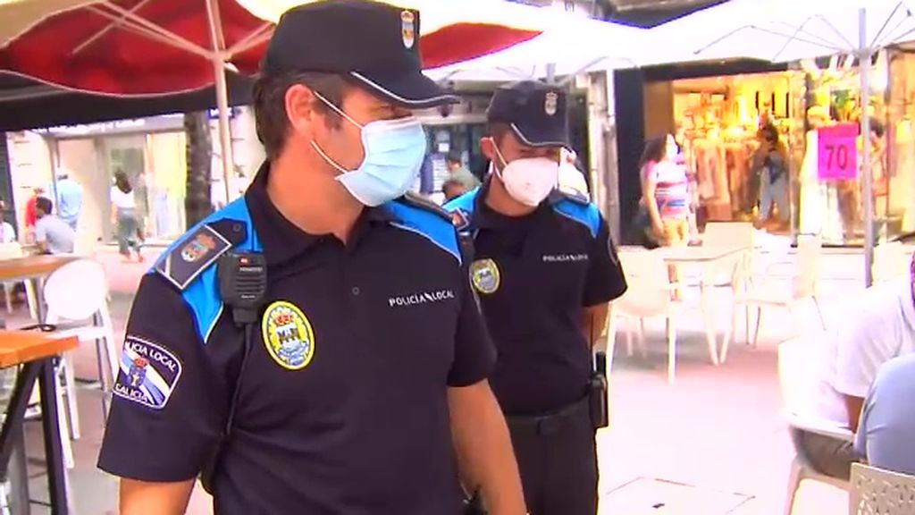 Controles policiales antitabaco en Pontevedra