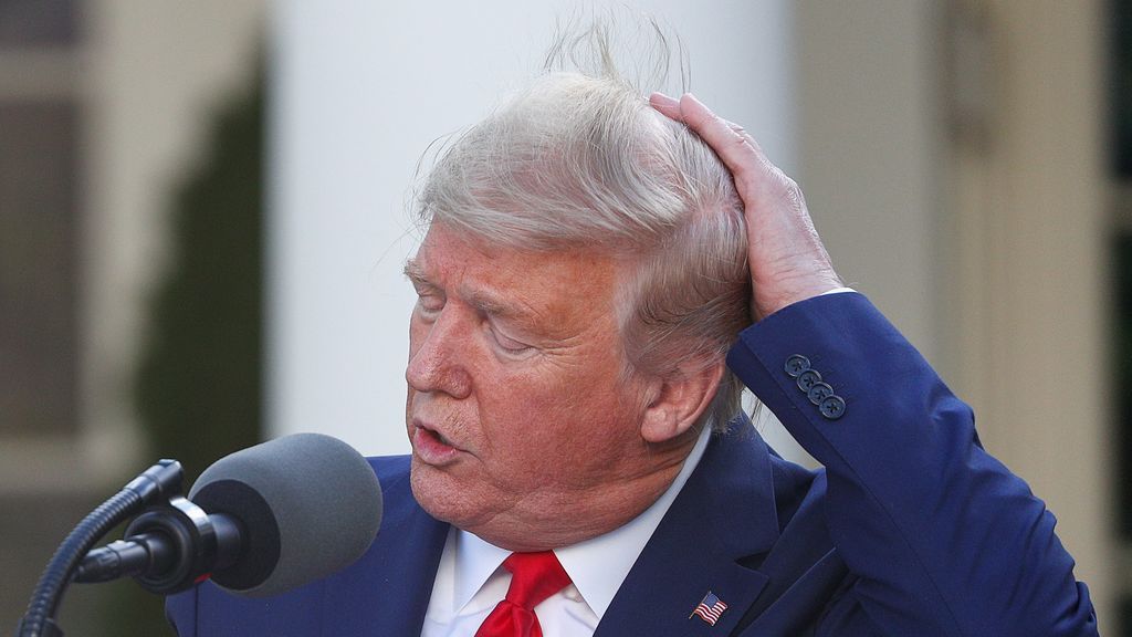 Trump quiere incrementar la presión de las duchas en EEUU: "Mi pelo tiene que quedar perfecto" Trump quiere incrementar la presión de las duchas en EEUU: "Mi pelo tiene que quedar perfecto"