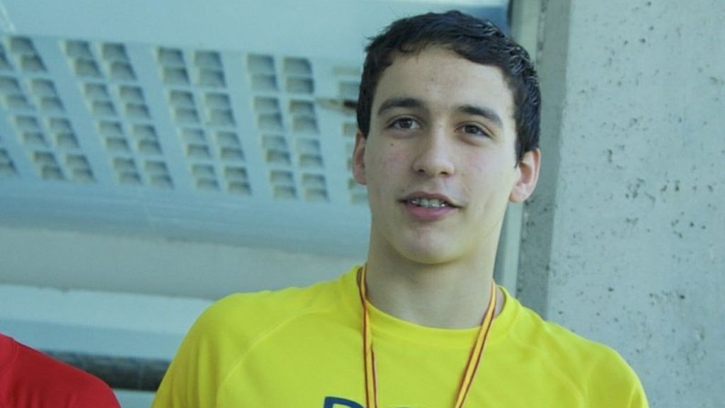 Ramiro Tossone, en una imagen de la Federación Andaluza de Natación.