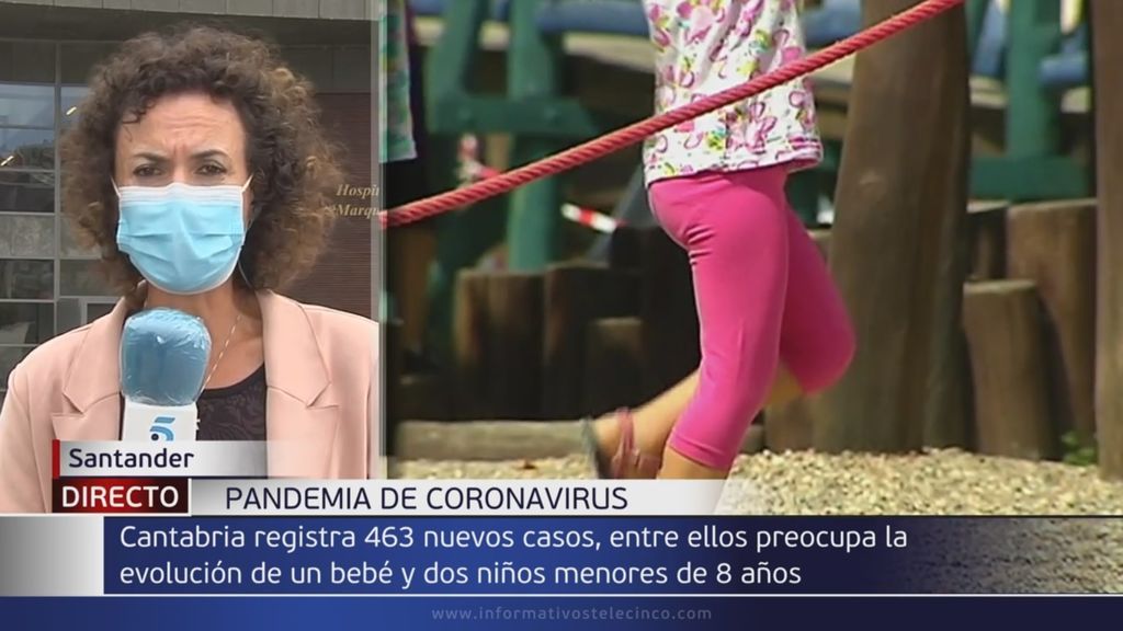 Saltan las alarmas en Cantabria: tres niños, entre ellos un recién nacido, positivo por coronavirus