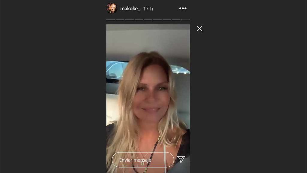 Makoke, en stories de Instagram
